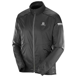Salomon Agile Lightweight and Packable Mens Jacket - Black