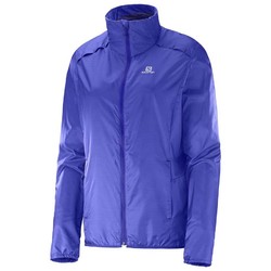 Salomon Agile Lightweight and Packable Womens Jacket - Phlox Violet
