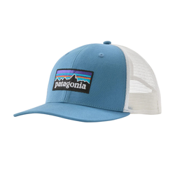 Patagonia P-6 Logo Trucker Hat - Shore Blue