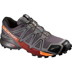 Salomon Speedcross 4 CS Mens Weatherproof Trail Running Shoes - Autobahn/Orange