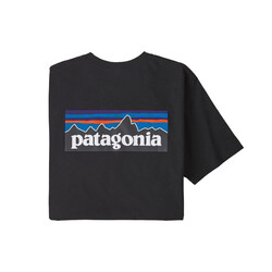 Patagonia P-6 Logo Responsibili-Tee Mens T-Shirt - Black