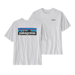 Patagonia P-6 Logo Responsibili-Tee Mens T-Shirt - White