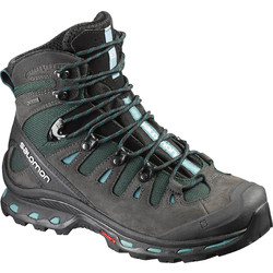 Salomon Quest 4D 2 GTX Womens Waterproof Hiking Boots - Asphalt/Black/Blue