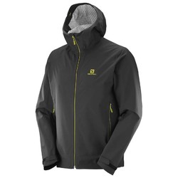 Salomon Nebula Stretch 2.5L Mens Waterproof and Windproof Active Jacket - Black
