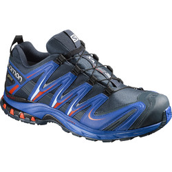 Salomon XA Pro 3D GTX Men's Waterproof Hiking Shoes - Blue/Orange