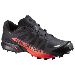 Salomon S/Lab Speedcross Unisex Trail Running Shoes - Black/Racing Red