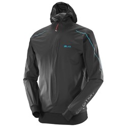 Salomon S/Lab Hybrid Mens Lightweight Waterproof Running Jacket S17 - Black