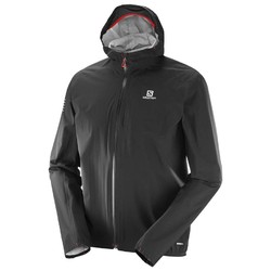 Salomon Bonatti Mens Waterproof Lightweight Jacket - Black