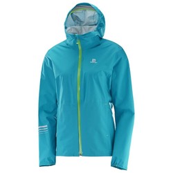 Salomon Lightning Womens Lightweight Waterproof Jacket - Enamel Blue