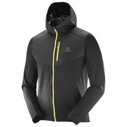 Salomon Discovery Mens Wind Hoodie Fleece