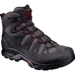 Salomon Quest Prime GTX Mens Waterproof Boots - Magnet/Black/Red