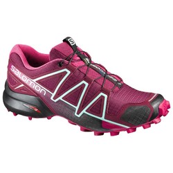 Salomon Speedcross 4 Womens Trail Runnning Shoes - Tibetan Red/Sangria/Blk