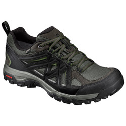 Salomon Evasion 2 GTX Mens Waterproof Hiking Shoes - Castor Gray/Black/Chive