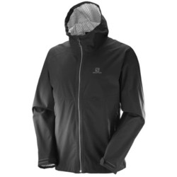 Salomon La Cote Flex 2.5L Mens Waterproof Jacket S17 - Black