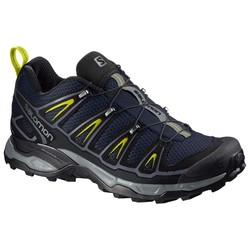 Salomon X Ultra 2 Hiking Shoes -Navy Blazer/Ombre Blue/Sulphur Spring