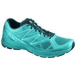 Salomon Sonic Pro 2 Womens Trail Running Shoes -Ceramic/Deep Teal/Aruba Blue