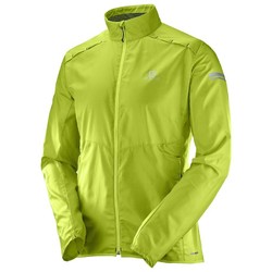 Salomon Agile Wind Mens Jacket - Acid Lime
