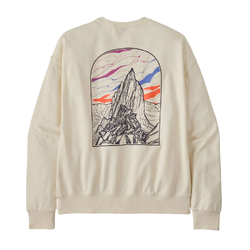 Patagonia Cloud Crag Daily Womens Crew Sweatshirt - Wool White