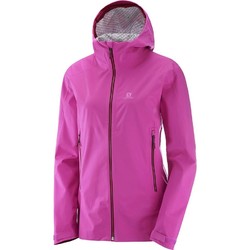 Salomon La Cote Stretch 2.5L Womens Waterproof Jacket - Rose Violet
