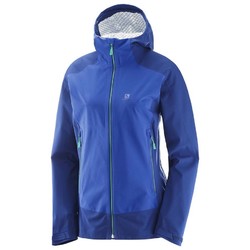 Salomon La Cote Stretch 2.5L Womens Waterproof Jacket - Medieval Blue/Sodalite Blue