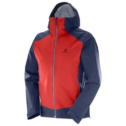 Salomon La Cote Stretch 2.5L Mens Waterproof Jacket - Matador
