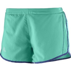 Salomon Agile Short Womens - Dynasty Green/Medieval Blue