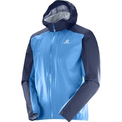 Salomon Bonatti Waterproof Mens Jacket - Hawaiian Surf/Dress Blue