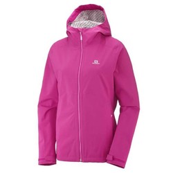 Salomon La Cote Flex 2.5L Womens Waterproof Jacket S18- Pink Yarrow