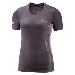 Salomon S/Lab Exo Womens Short Sleeve Running Tee S18 - Maverick