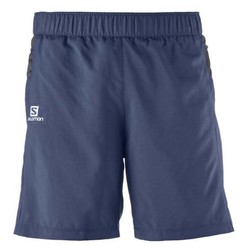 Salomon Trail Runner Mens Running Shorts S18 - Dress Blue