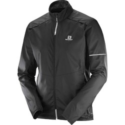 Salomon Agile Wind Mens Windproof Jacket S18 - Black