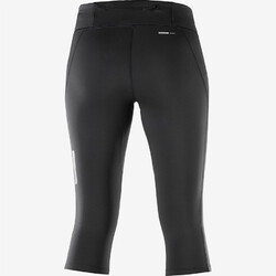 Salomon Agile Womens Mid Running Tights S18 - Black