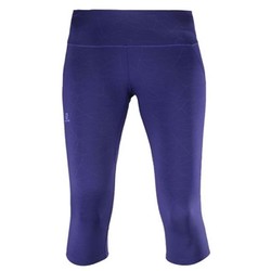 Salomon Agile Womens Mid Running Tights S18 - Parachute Purple