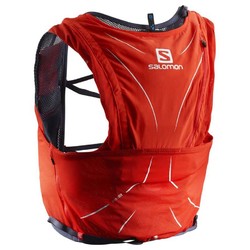 Salomon Advanced Skin 12 Set Running Vest S18 - Fiery Red/Graphite