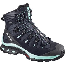 Salomon Quest 4D 3 GTX Gore-Tex Womens Hiking Boots - Graphite/Night Sky/Beach Glass