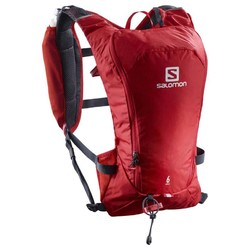 Salomon Agile 6 Set Lightweight Backpack S18 - Barbados Cherry/Graphite