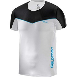 Salomon S/Lab Sense Mens Running Tee S18 - White/Black
