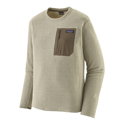Patagonia R1 Air Crewneck Mens Fleece Pullover - Pelican