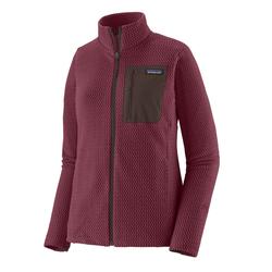 Patagonia R1 Air Womens Fleece Jacket - Berry Fig