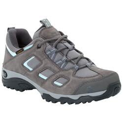 Jack Wolfskin Vojo Hike 2 Texapore Low Womens Waterproof Hiking Shoes - Tarmac Grey