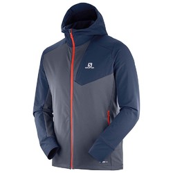 Salomon Ranger Mens Jacket - Graphite/Night Sky
