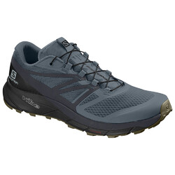 Salomon Sense Ride 2 Mens Trail Running Shoes - Stormy Weather/Ebony/Black