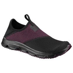 Salomon RX Moc 4.0 Womens Everyday Shoes - Black/Black/Potent Purple