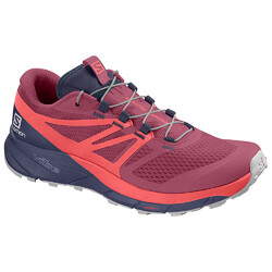 Salomon Sense Ride 2 Womens Trail Running Shoes - Malaga/Dubarry/Crown Blue