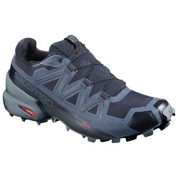 Salomon Speedcross 5 GTX Mens Trail Running Shoes - Navy Blazer/Stormy Weather/Sargasso Sea