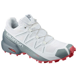 Salomon Speedcross 5 Womens Trail Running Shoes - Illusion Blue/Stormy Weather/Garnet Rose