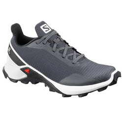 Salomon Alphacross Womens Trail Running Shoes - India Ink/White/Black