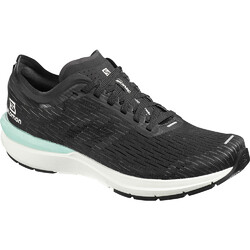 Salomon Sonic 3 Accelerate Womens Road Running Shoes - Black/White/Quiet Shade