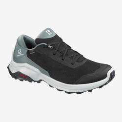 Salomon X Reveal GTX Womens Trail Running Shoes - Black/Stormy Weather/Ebony