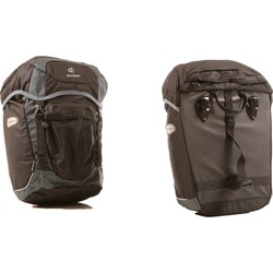 Deuter Bicycle Pannier Rack Pack - Black-Gran